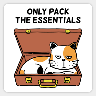 Only Pack The Essentials Sticker